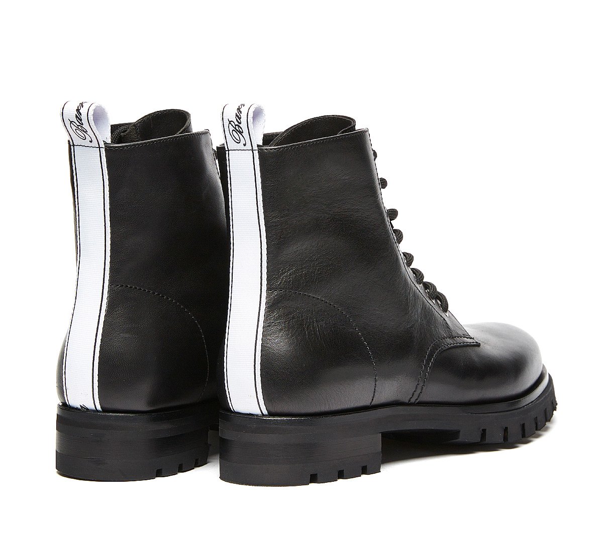 Barracuda commando boot in luxury calf leather