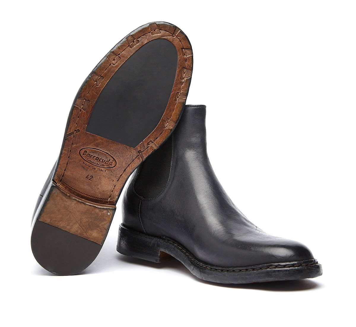 Barracuda Beatle boot in luxury calf leather