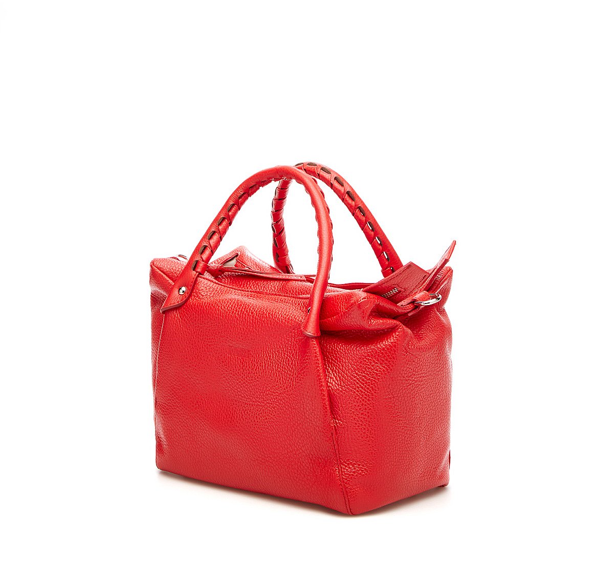 Pannier bag in calf leather
