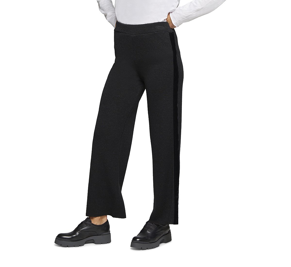 Pantaloni elasticizzati in viscosa