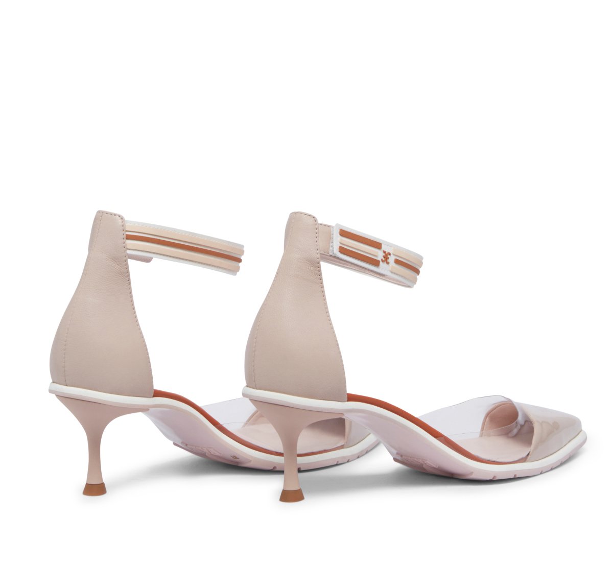 Slingback in morbida nappa