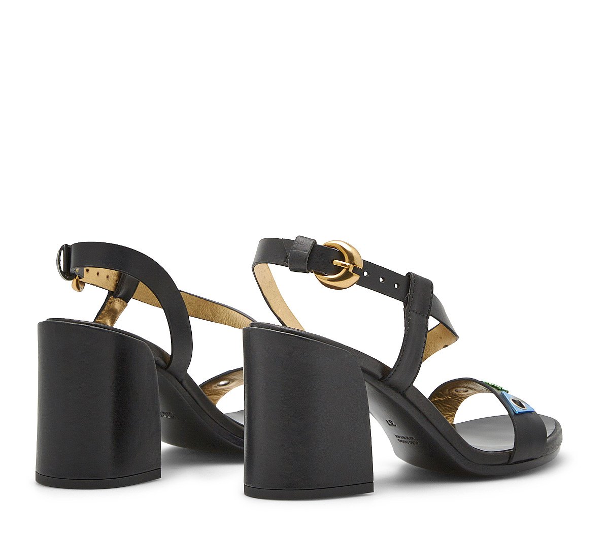 Sandalo chunky in vitello