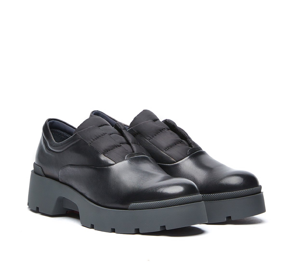 Oxford shoe in soft nappa
