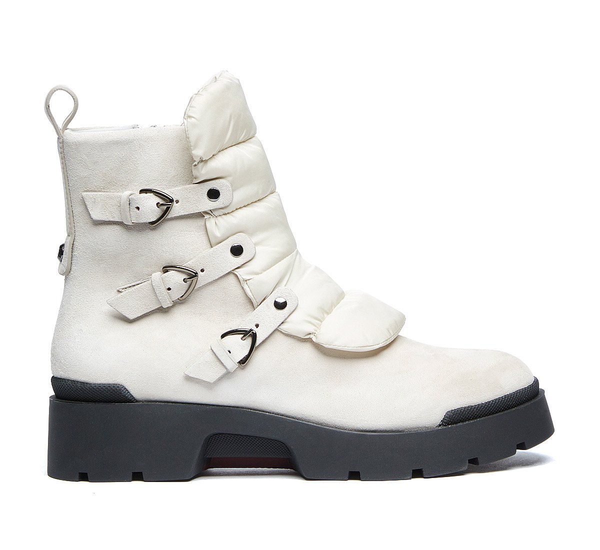 Commando boots in soft calf leather