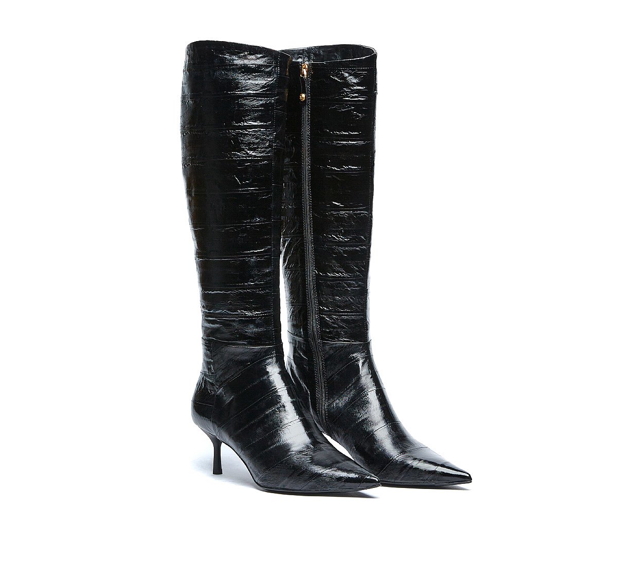 Boots in soft calf leather
