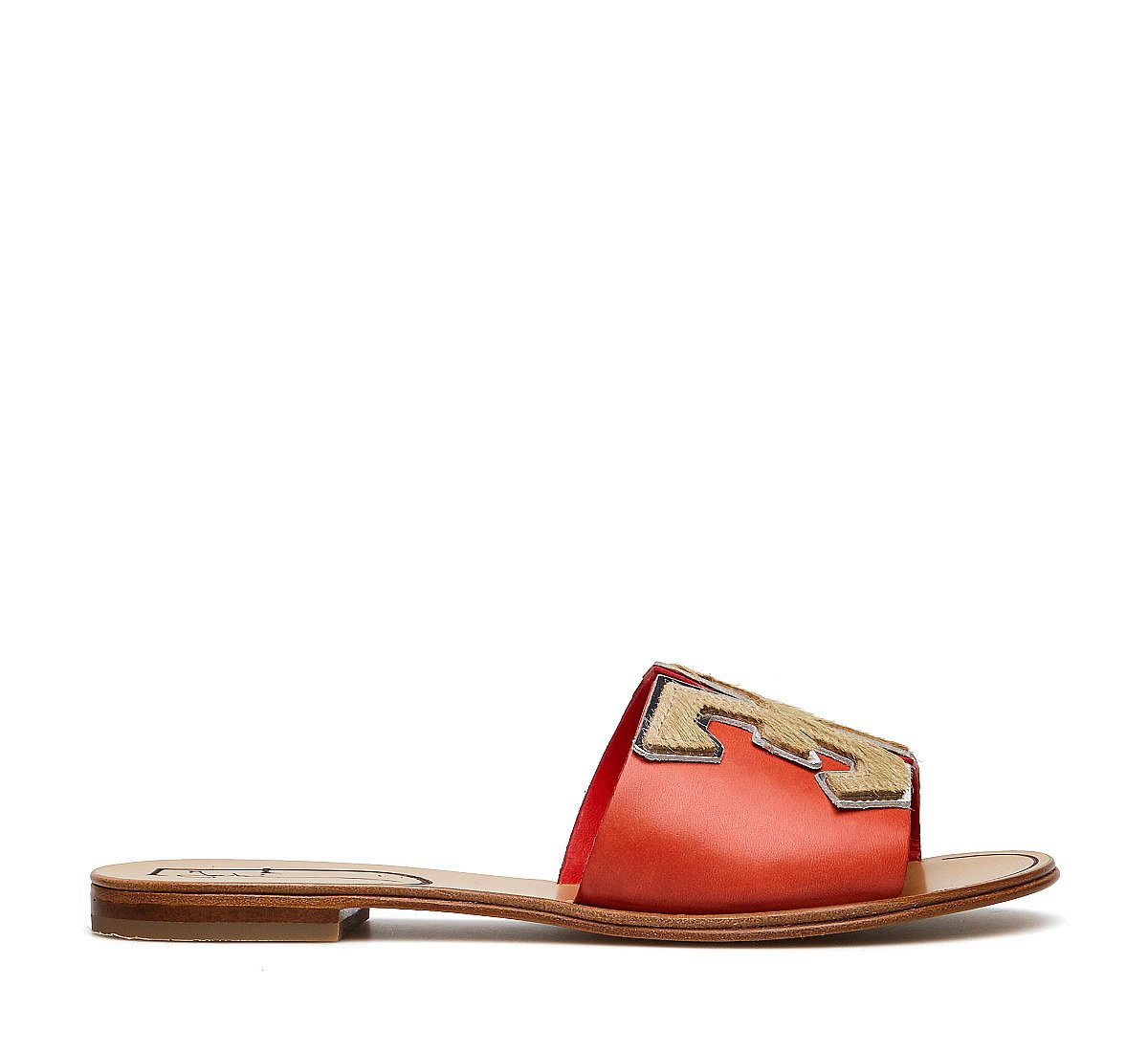 Soft calfskin slip-ons