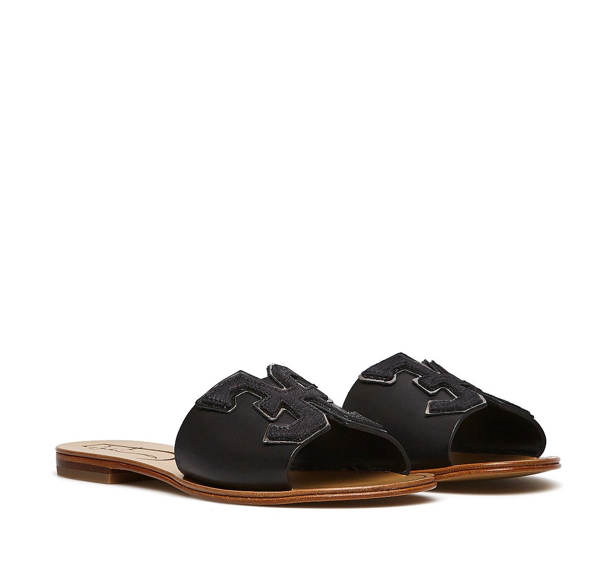 Soft calfskin slip-ons