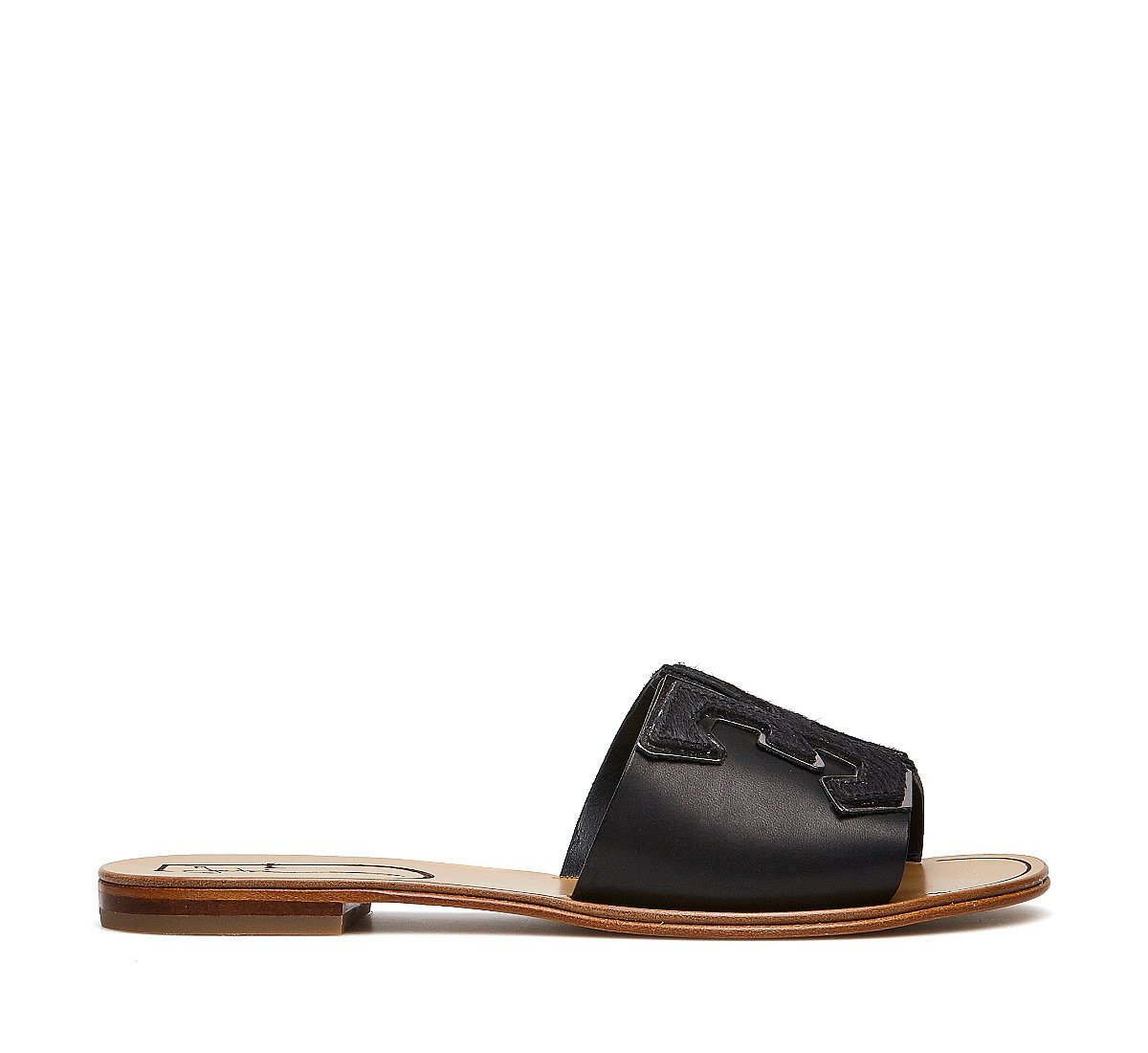 Soft calfskin slip-ons