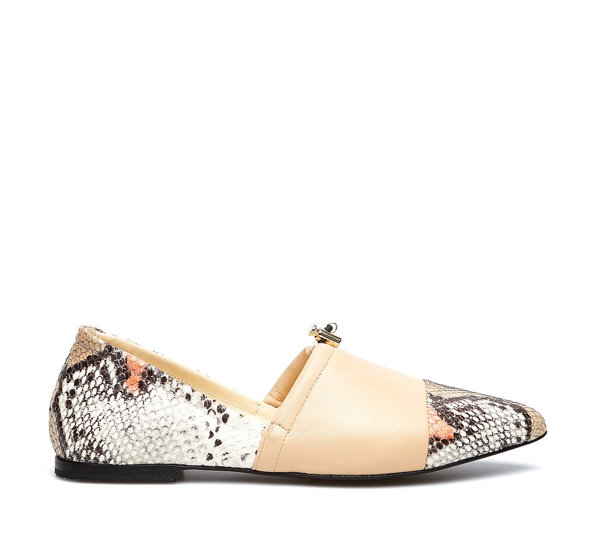 Ballerina Fabi in morbida nappa