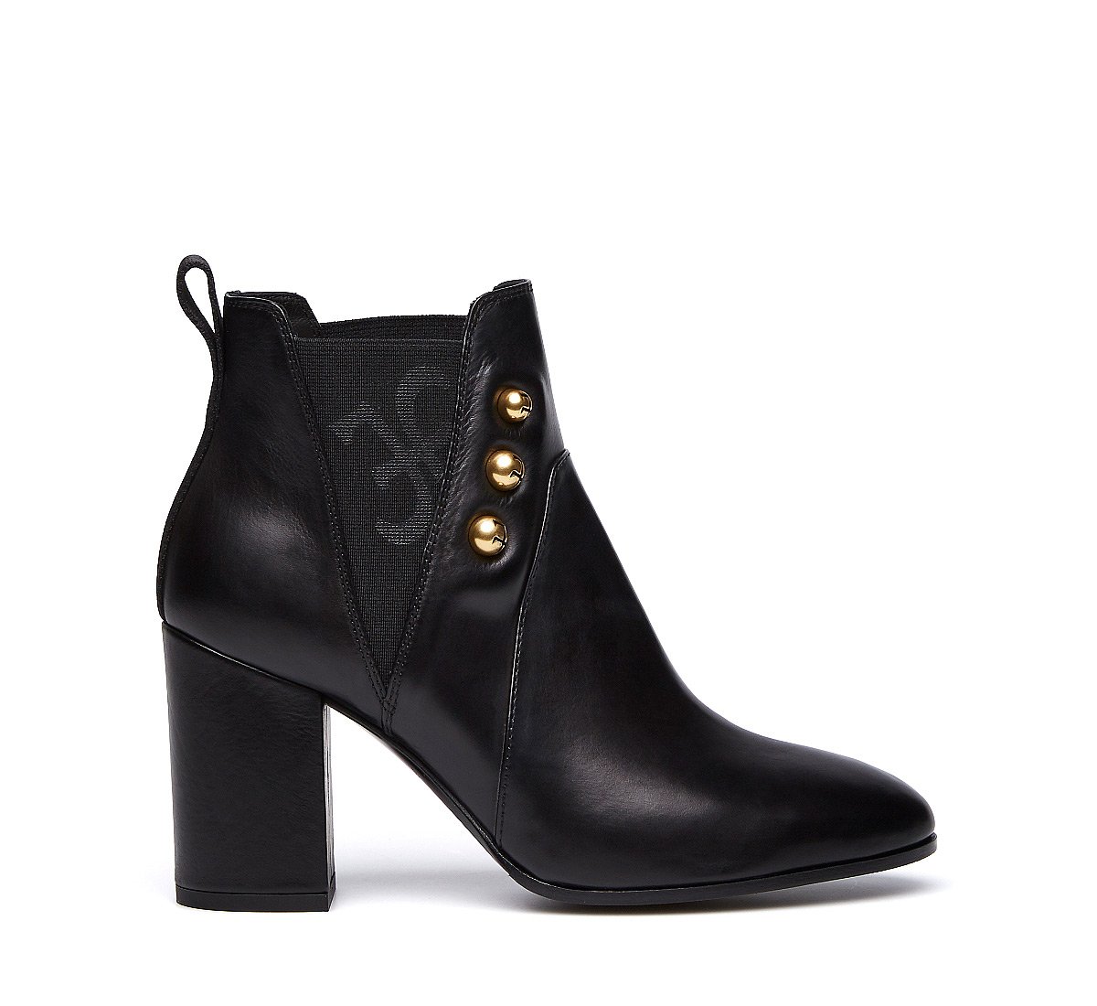 Soft calfskin ankle boots