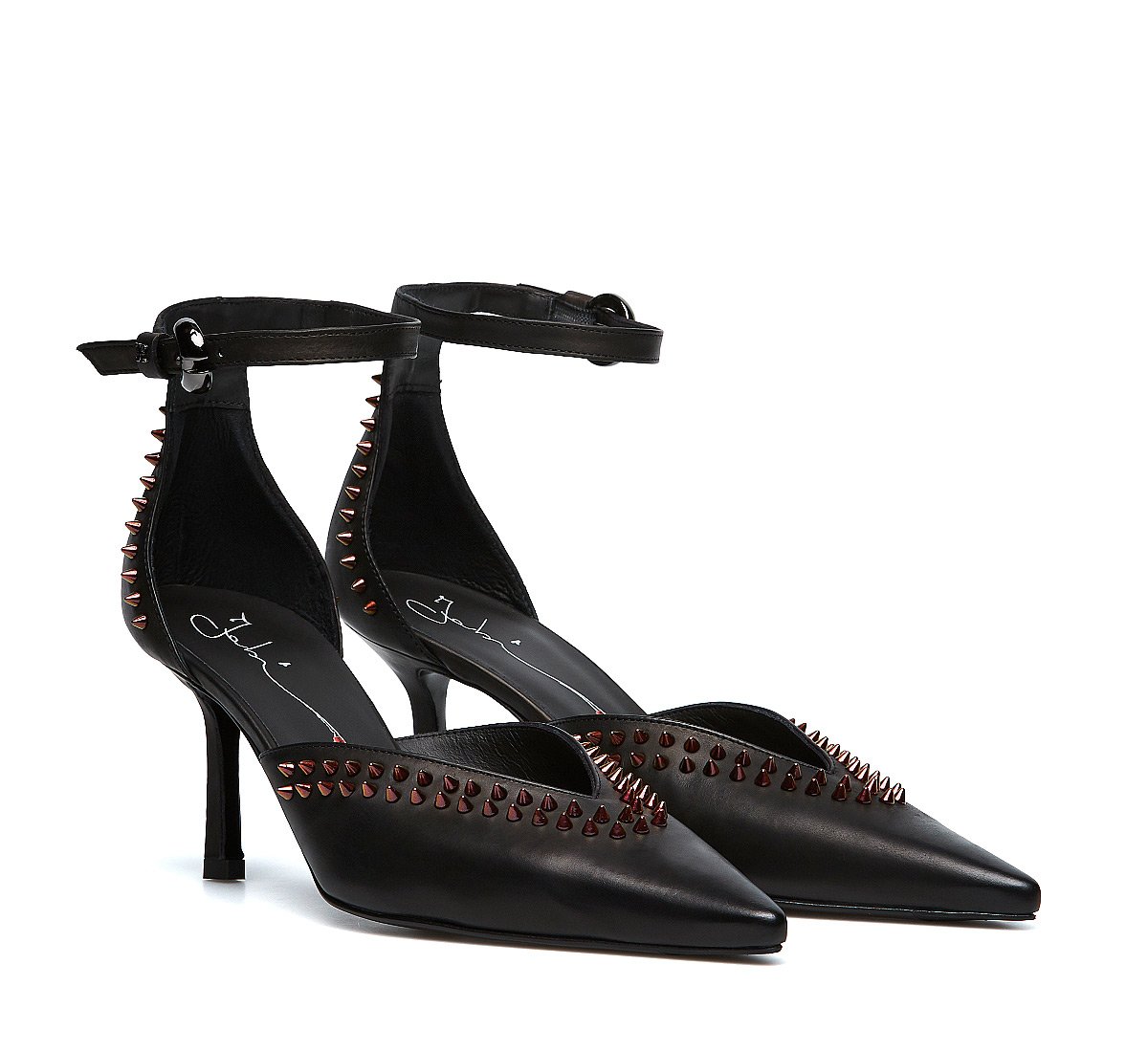 calfskin pumps