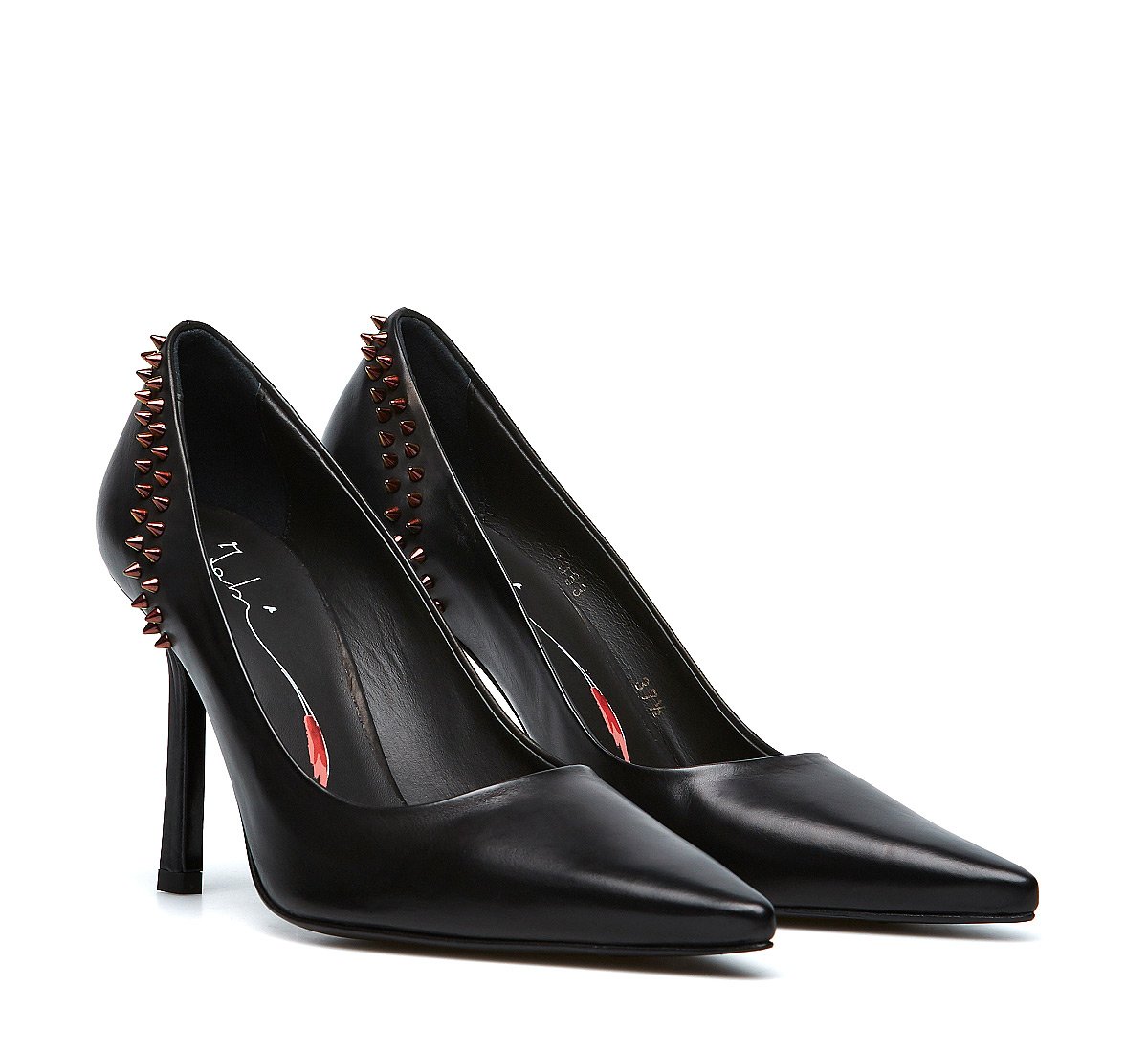 calfskin pumps