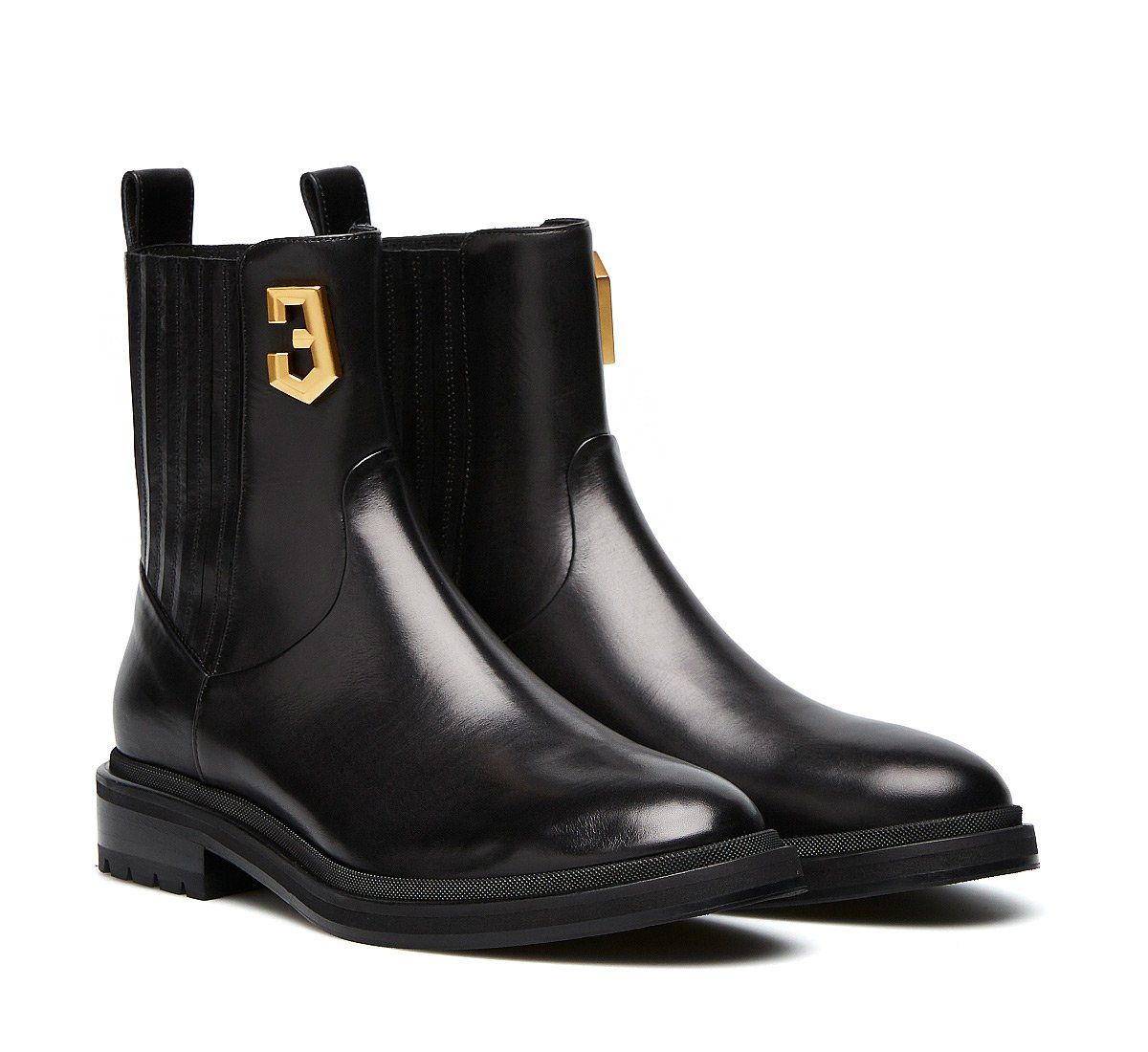 Soft calfskin ankle boots