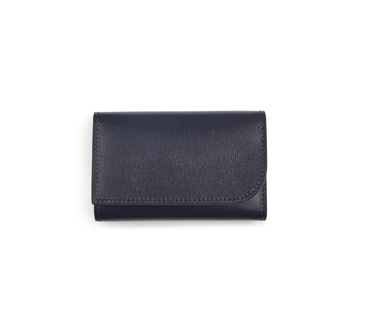 Ключница из мягкой телячьей шагренированной кожи, обработанной вручную