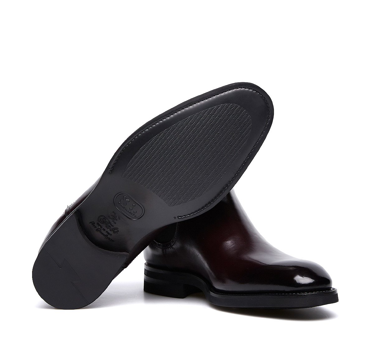Beatle boots in exquisite calfskin with Flex Goodyear construction
