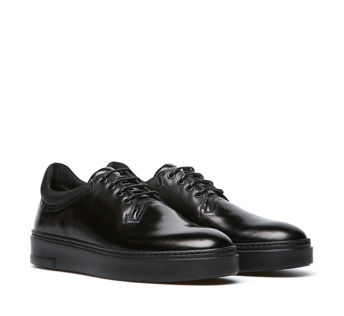 Fabi lace-ups in soft calfskin