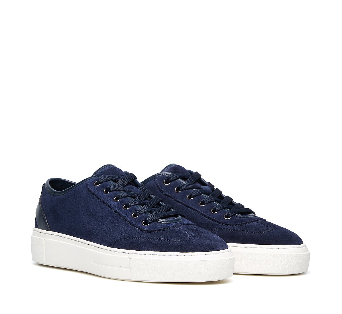 Sneaker in morbido vitello