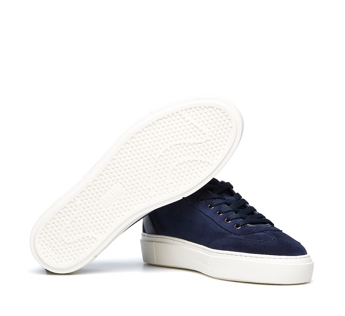 Sneaker in morbido vitello