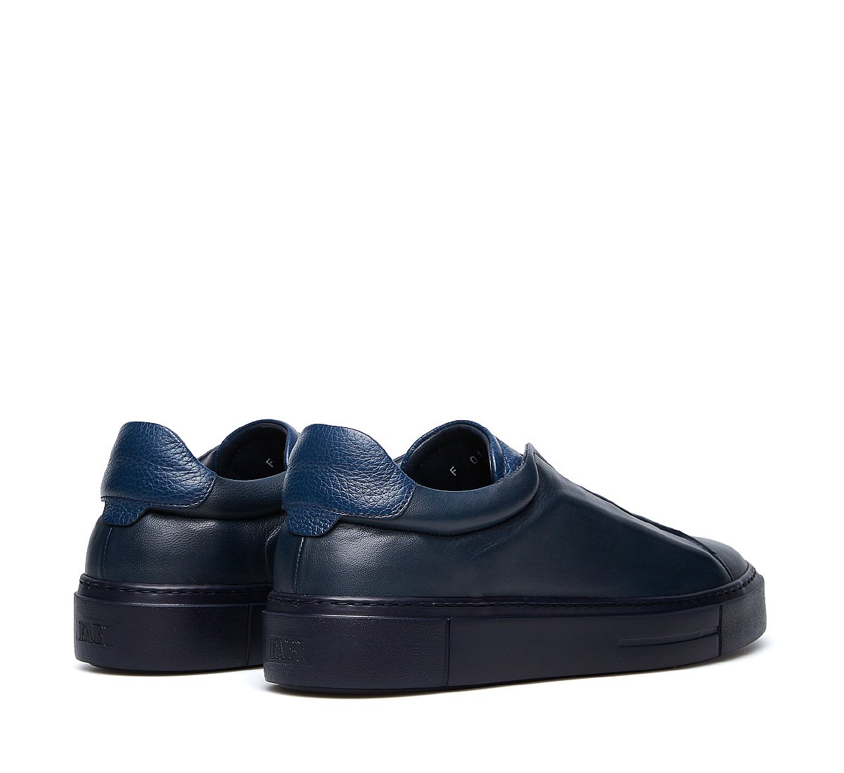 Soft calfskin slip-ons