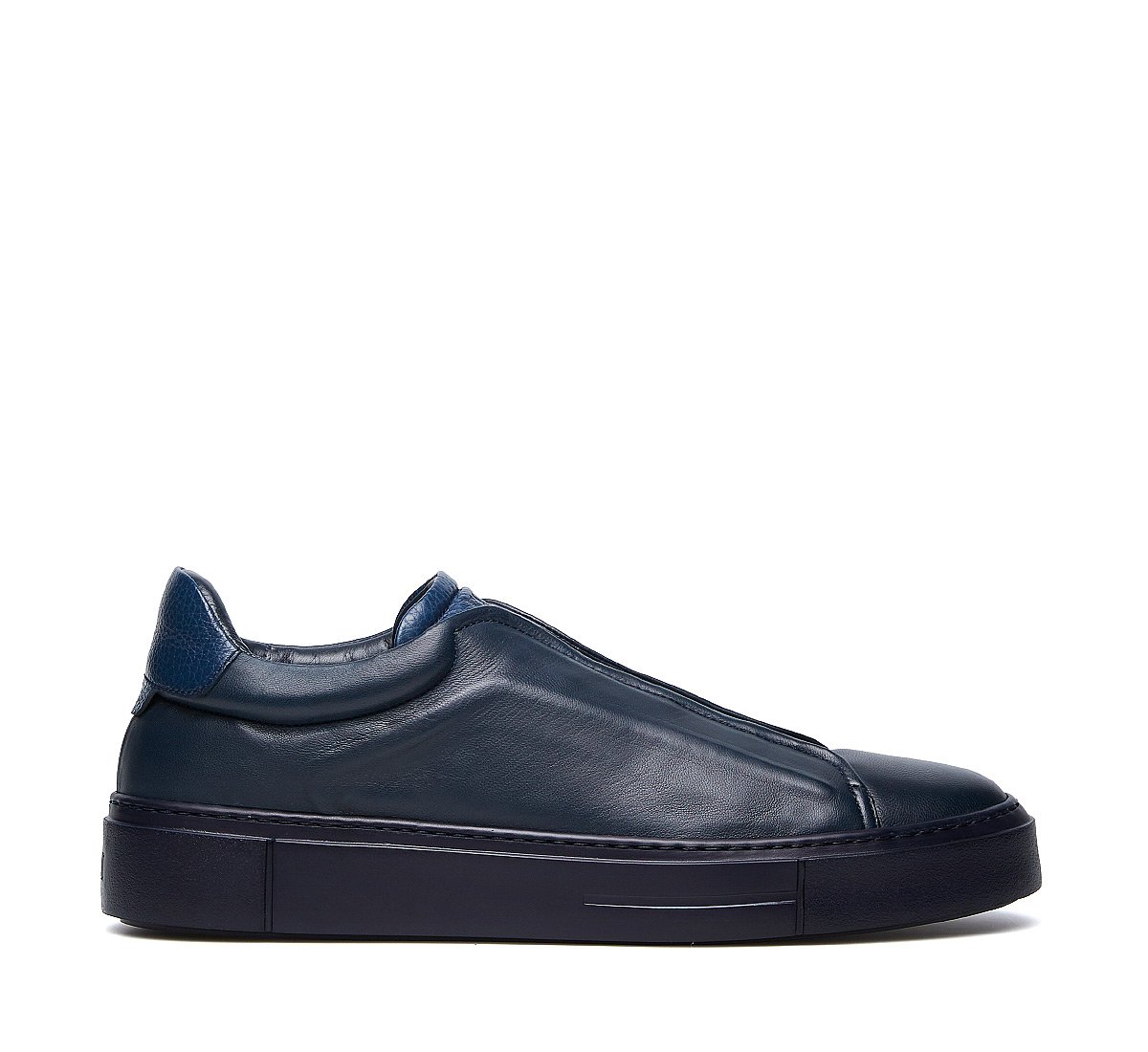 Soft calfskin slip-ons