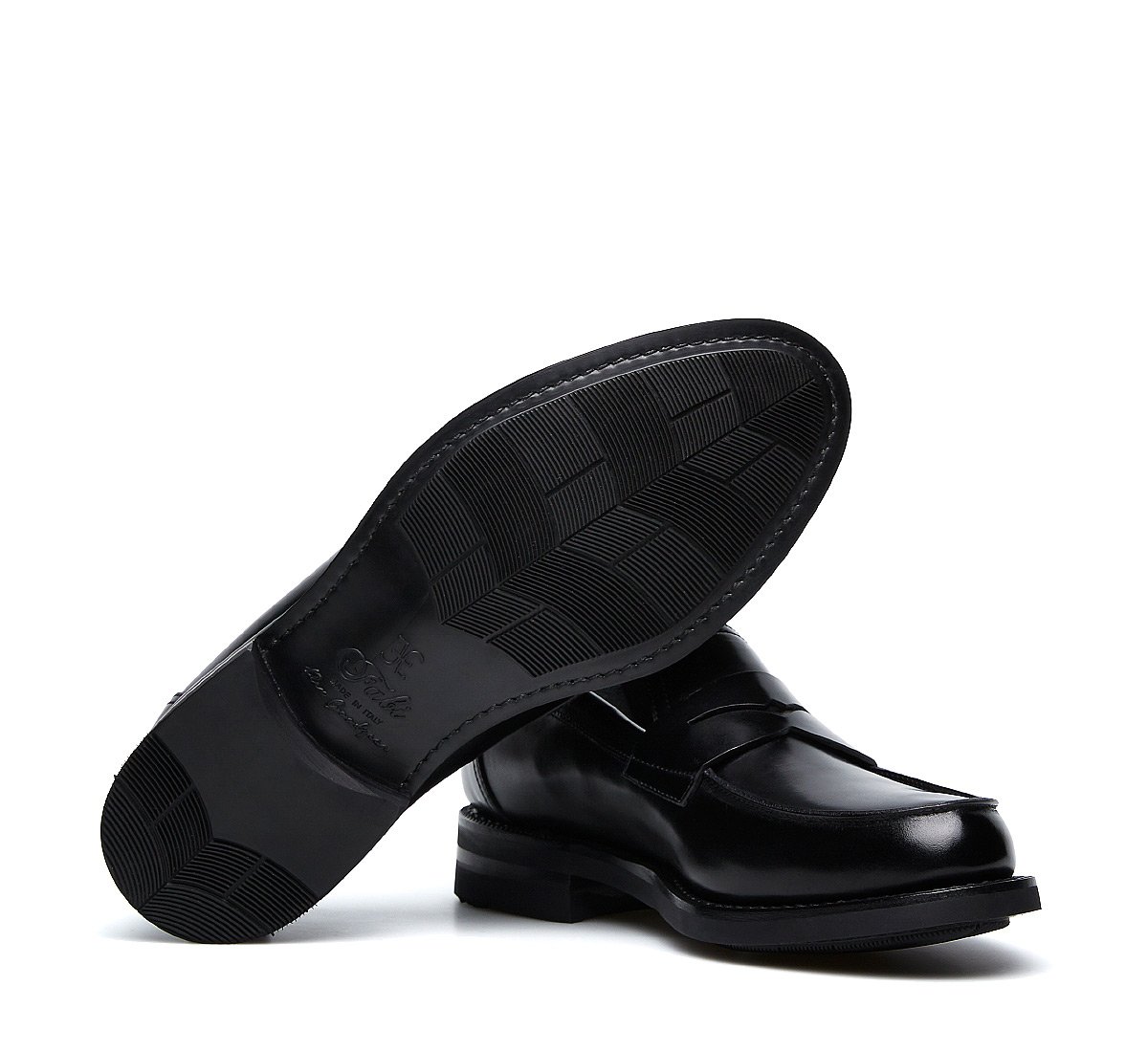 Mocassino Flex Goodyear in pregiato vitello