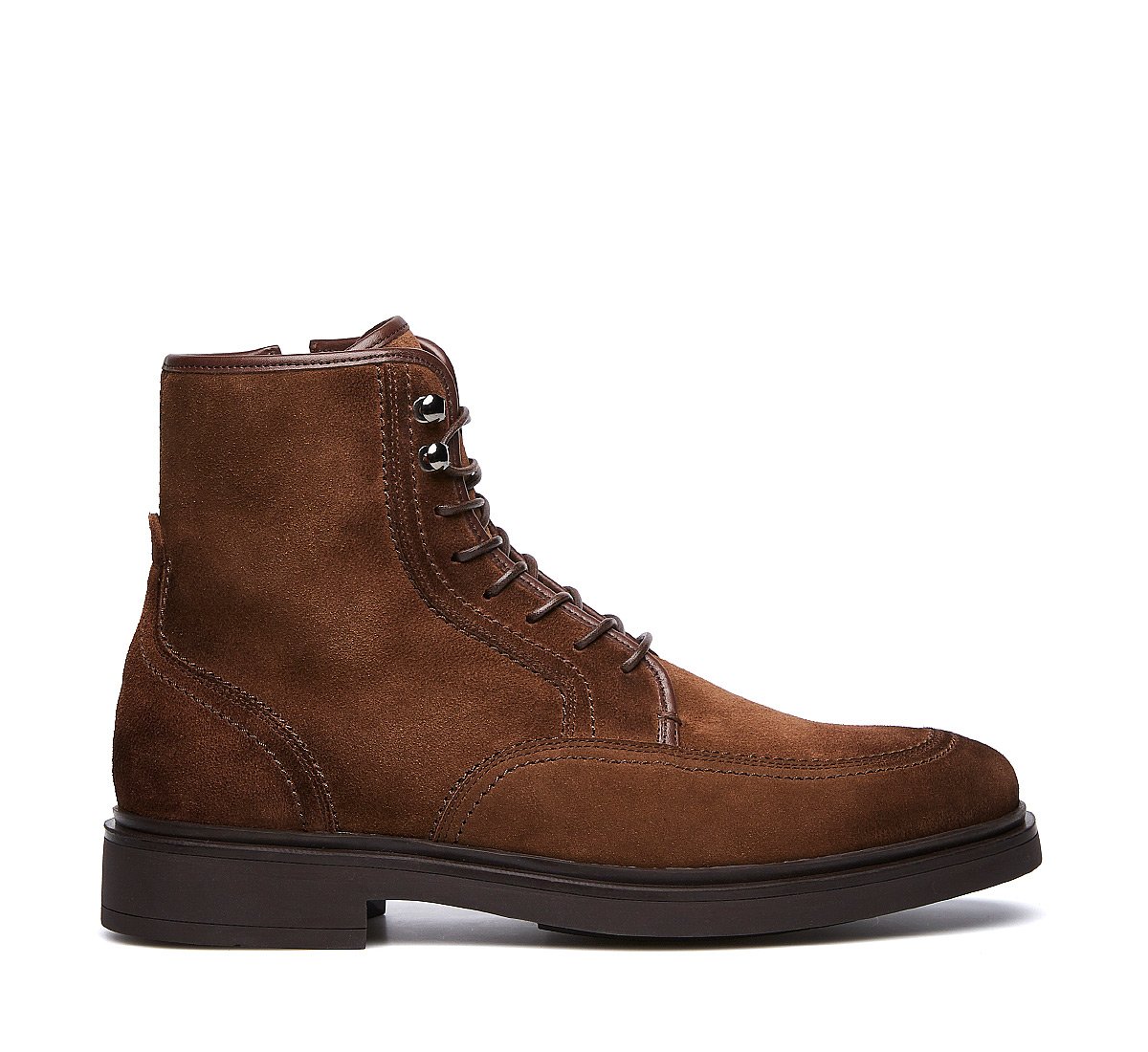 Suede calfskin Beatle boots