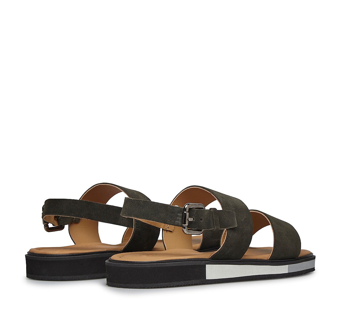 Sandal in suede