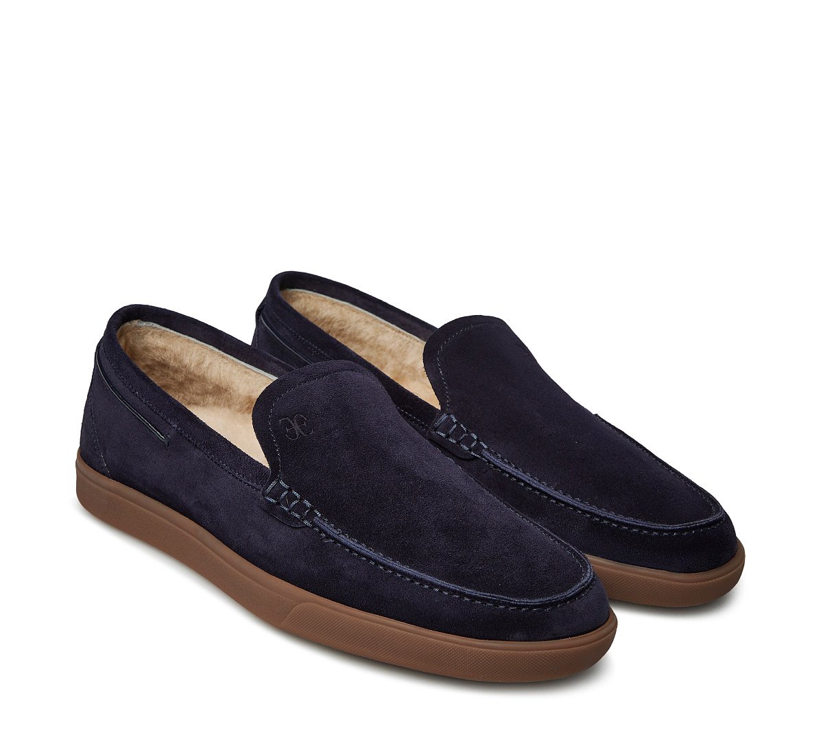 Loafer with merino wool lining