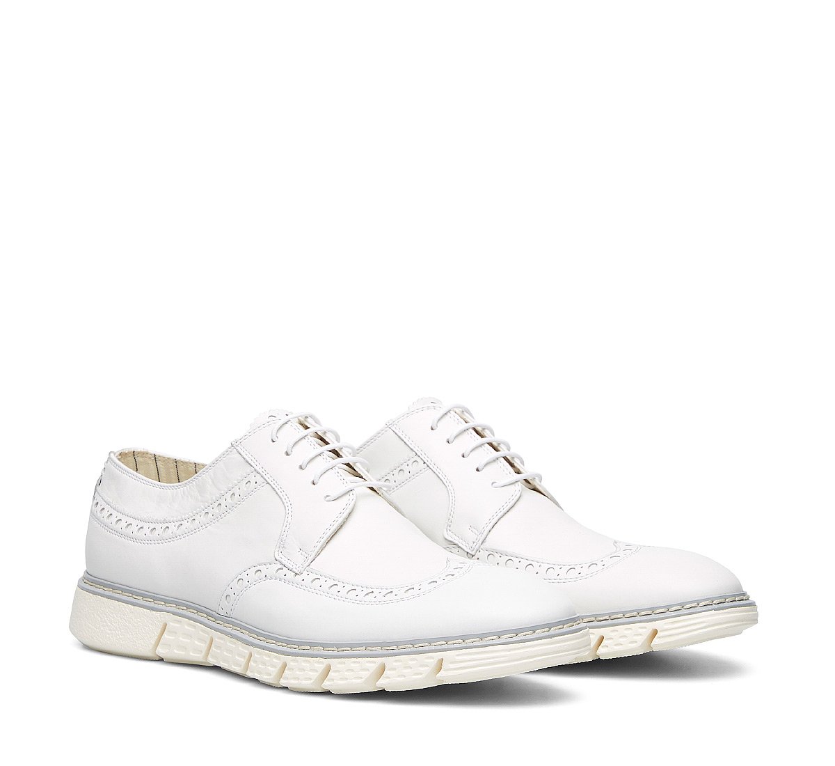 Calfskin lace-ups