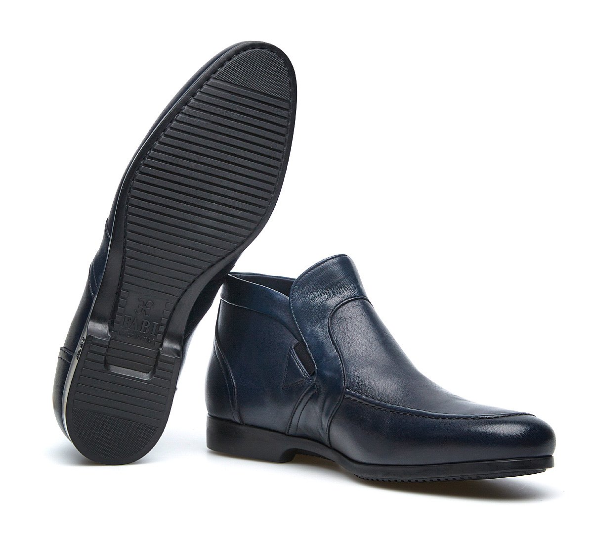 Ankle boots in soft nappa leather