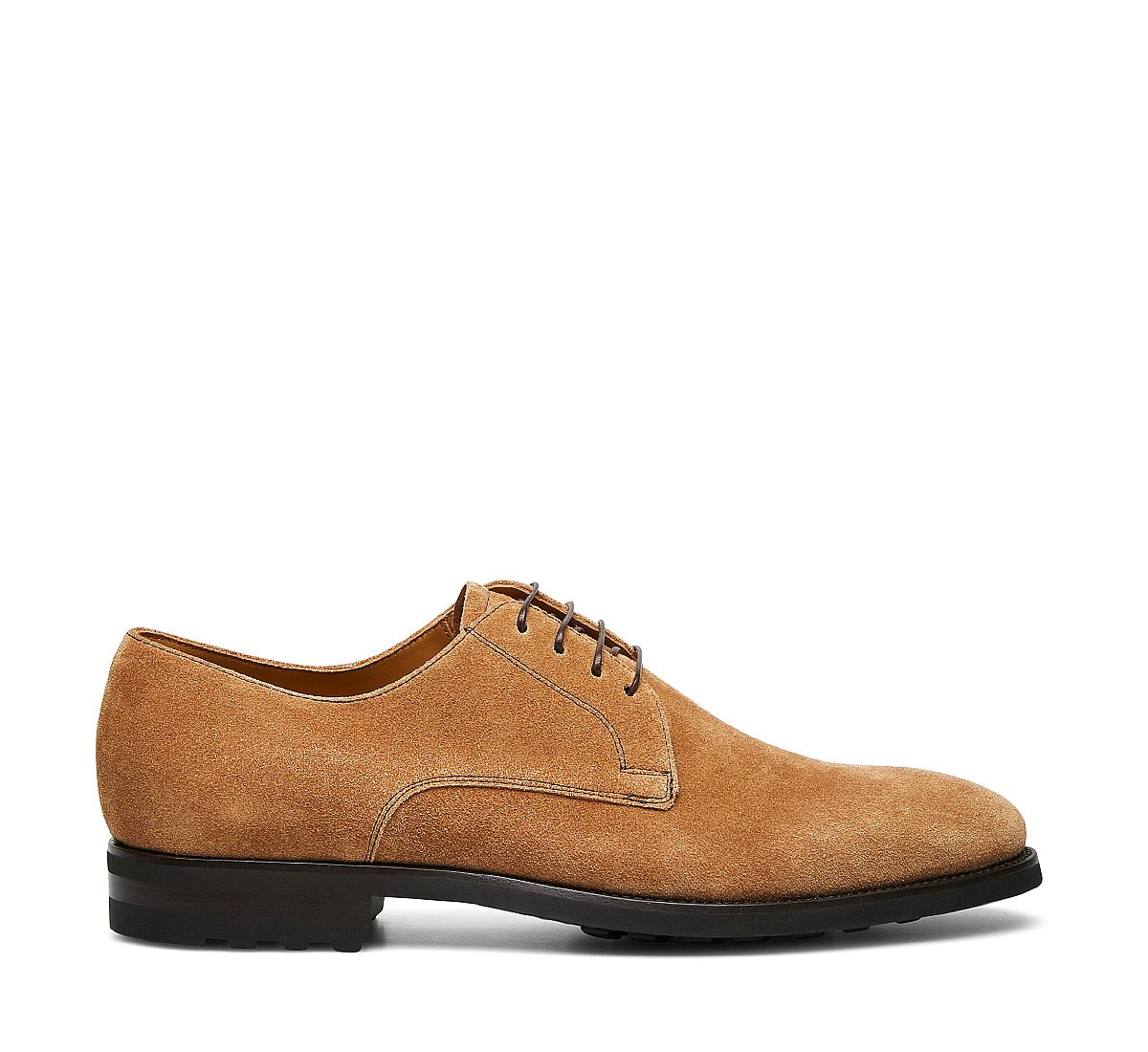 Stringata in suede