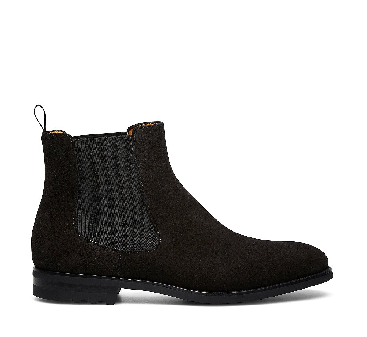 Suede Beatle boots