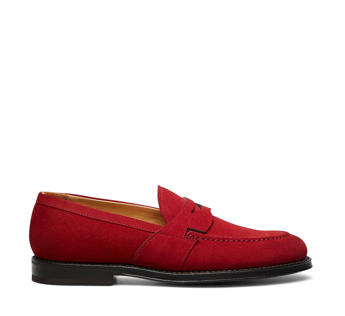 Suede moccasins