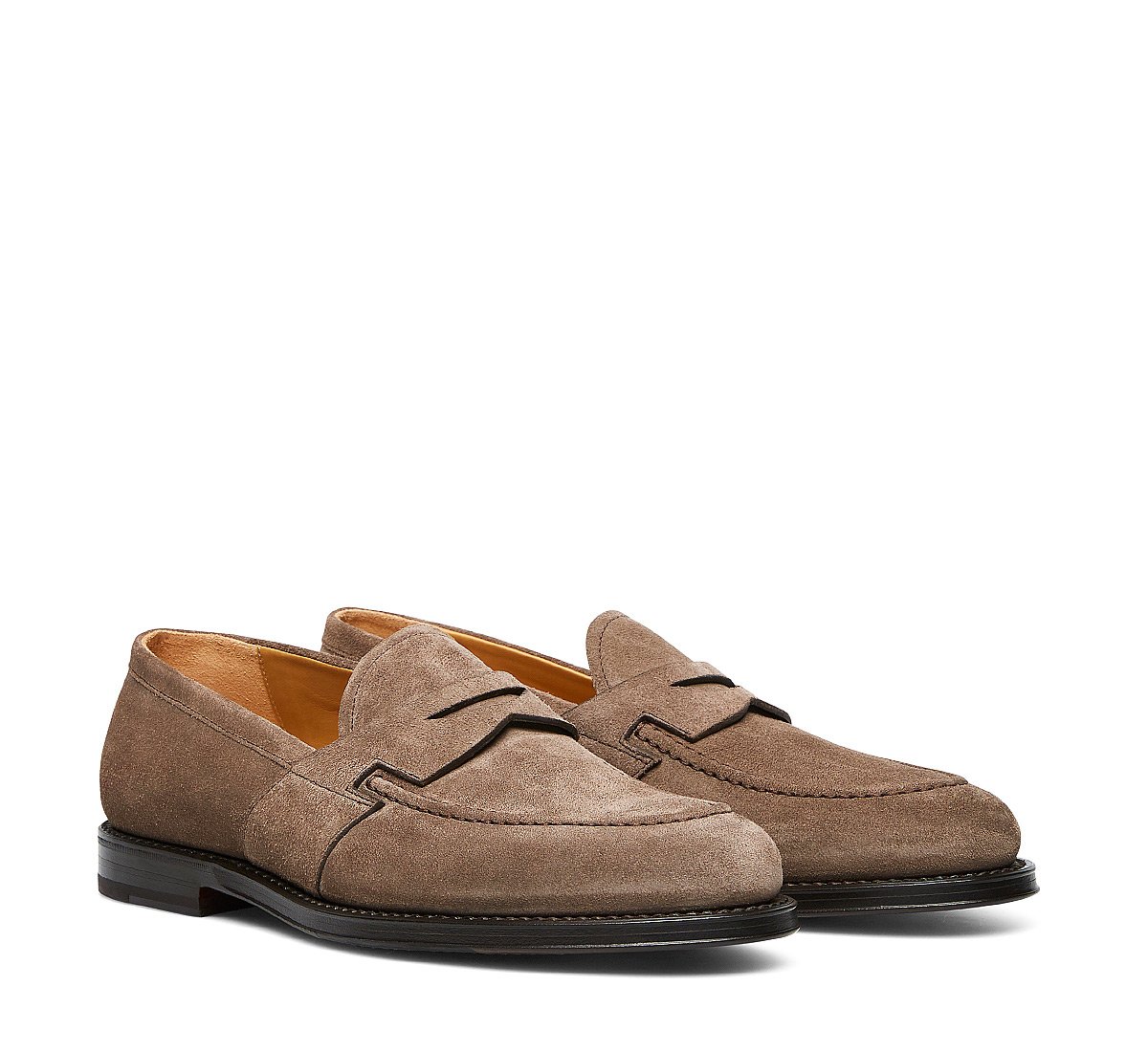 Calfskin moccasins