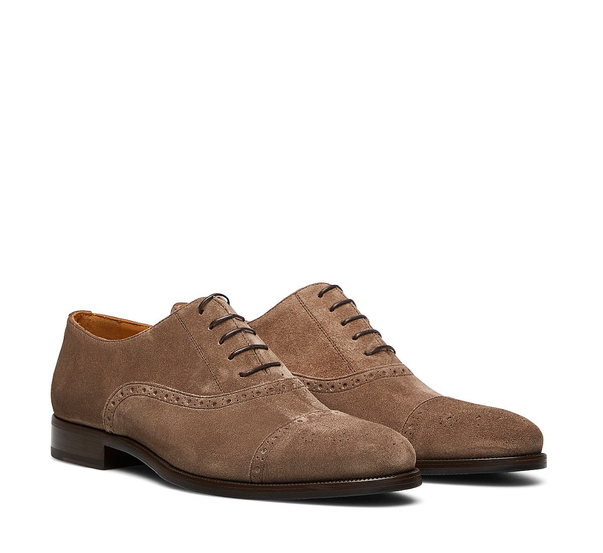 Suede Oxfords