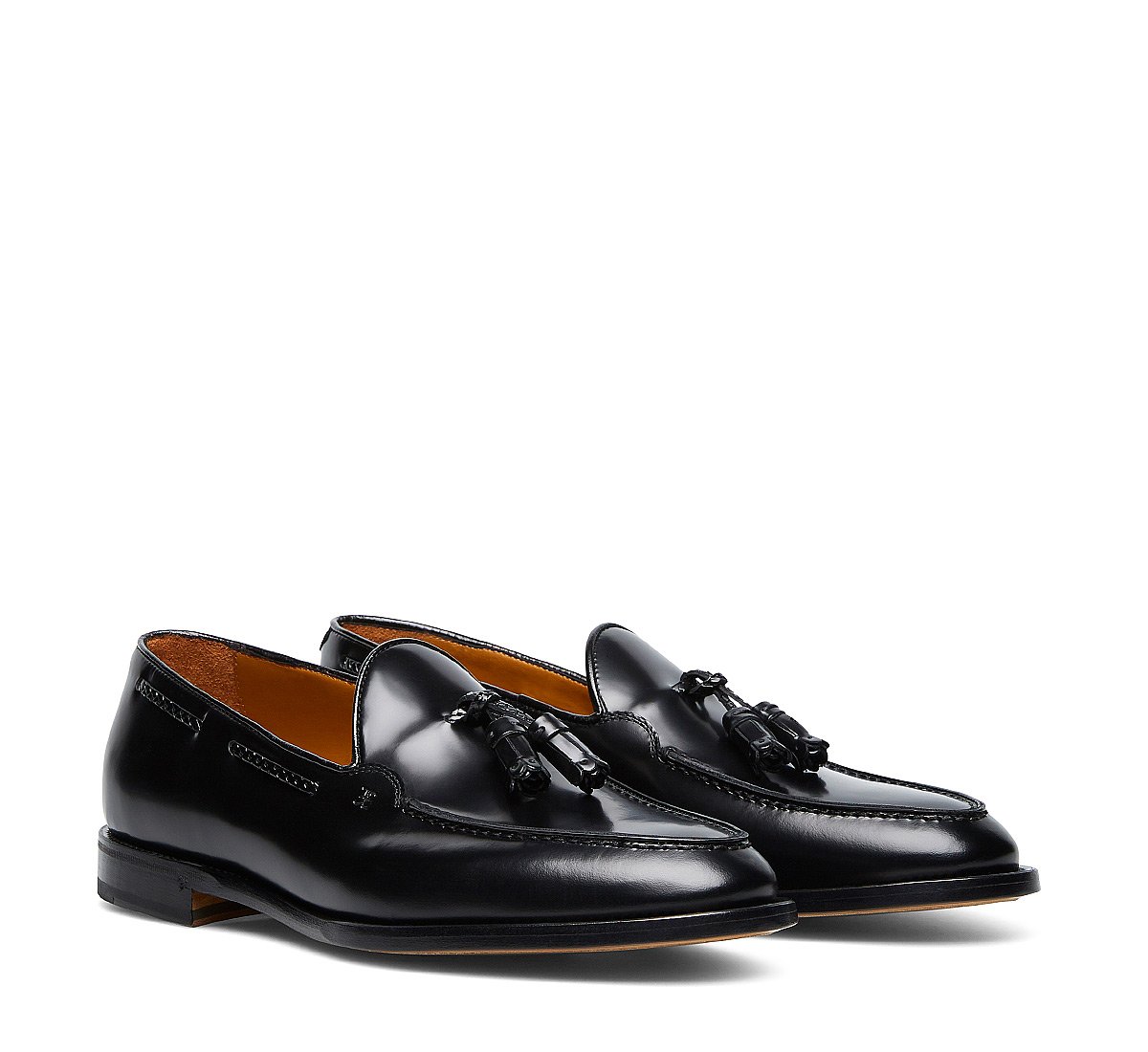 Calfskin moccasins
