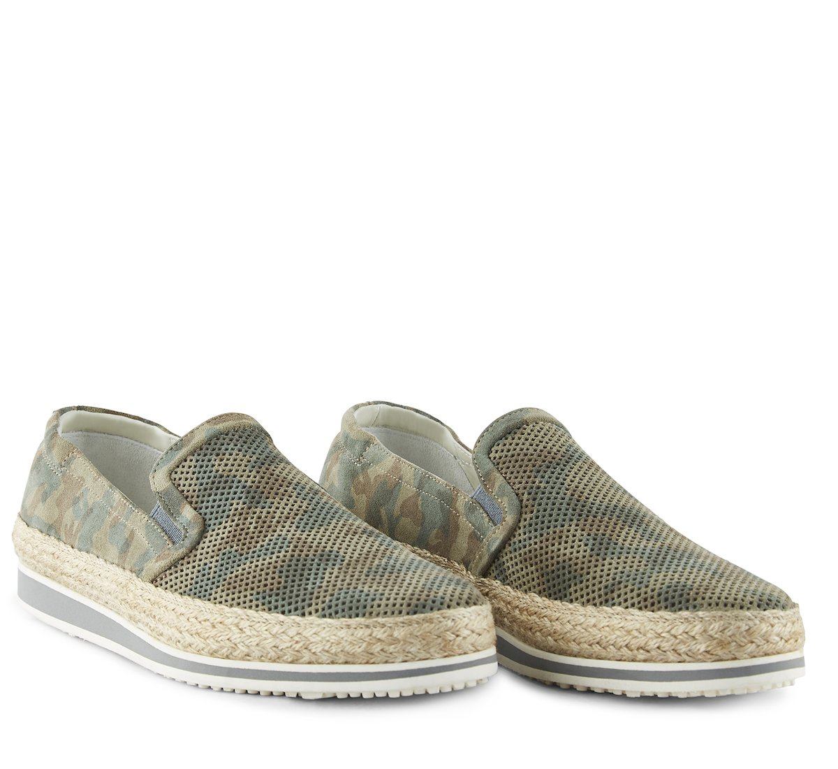 Slip on in morbido scamosciato