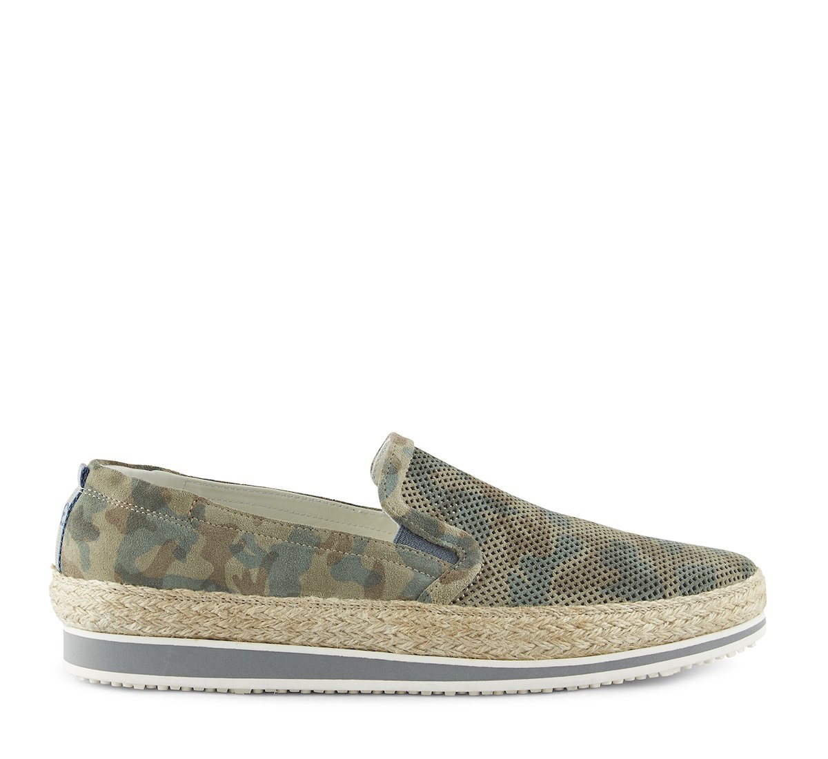 Slip on in morbido scamosciato