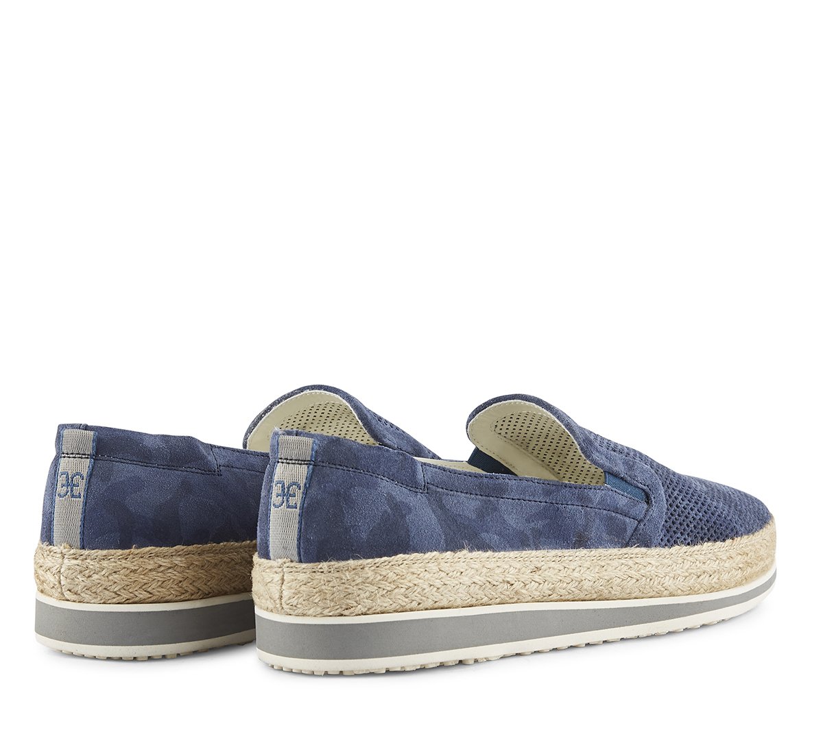 Slip on in morbido scamosciato