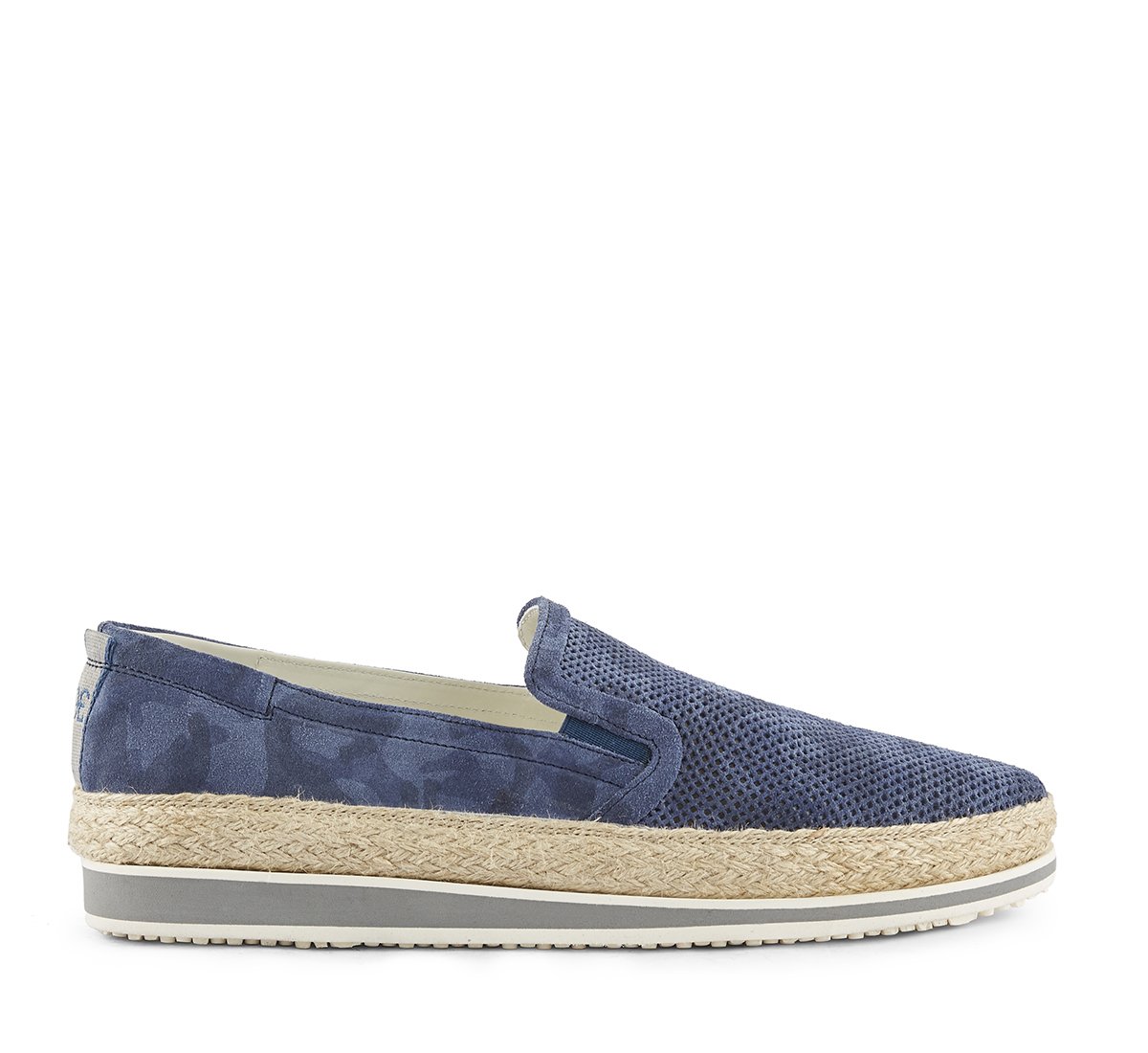 Slip on in morbido scamosciato