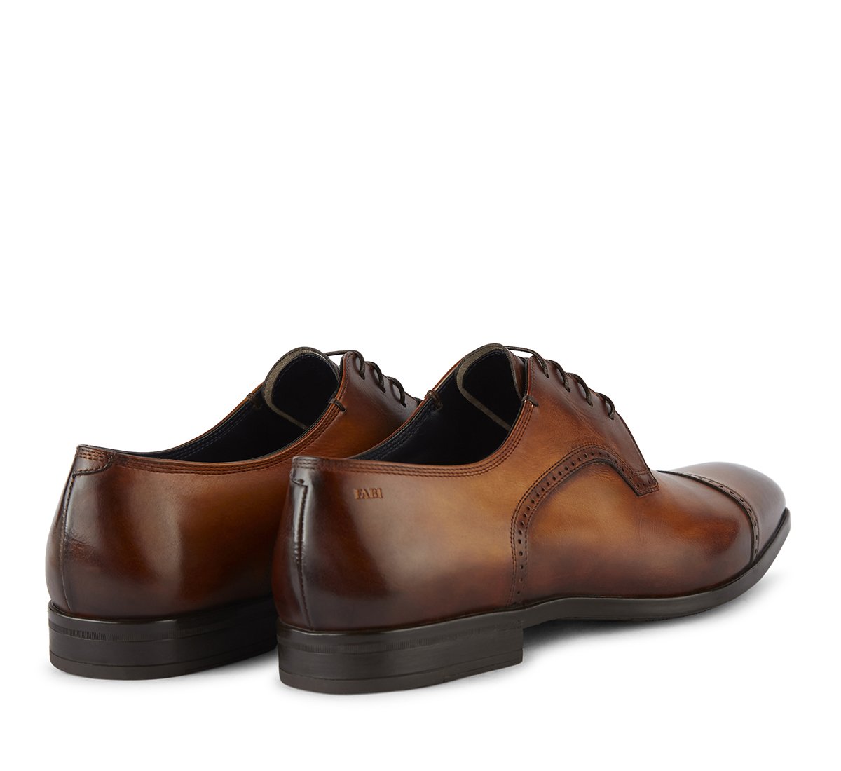 Дерби Fabi classic из натуральной телячьей кожи