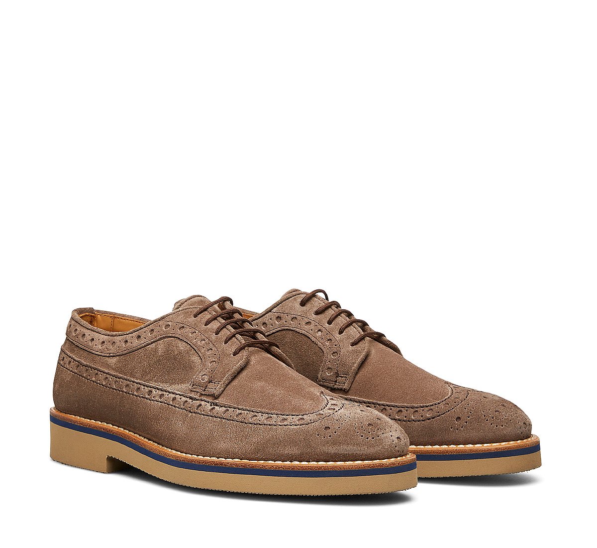 Suede derbies