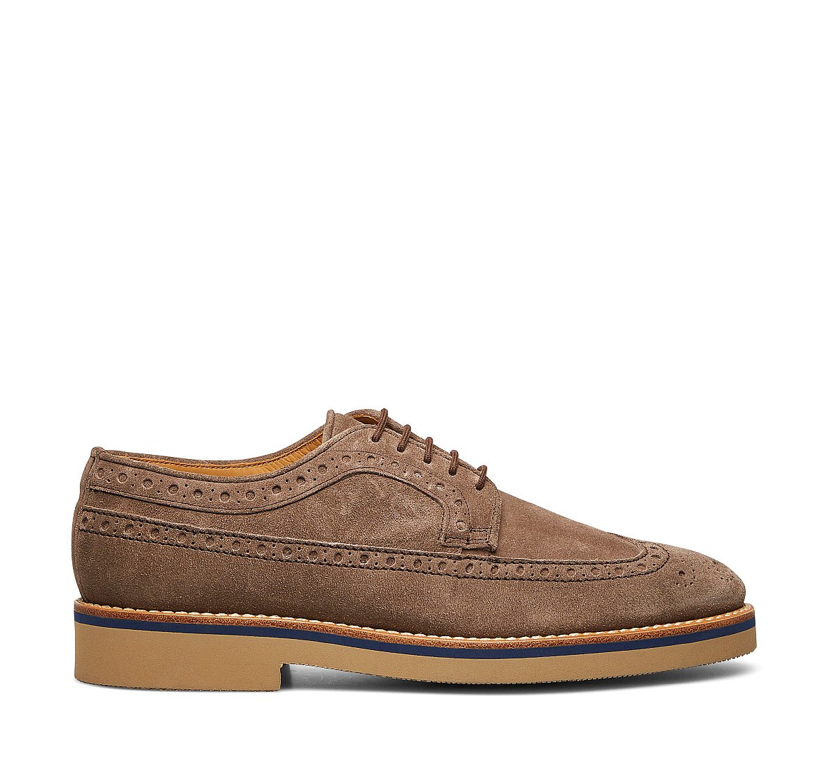 Suede derbies
