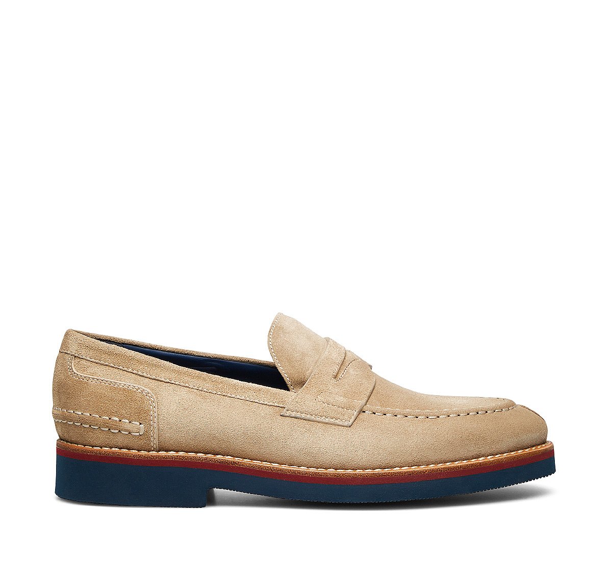 Sporty moccasins