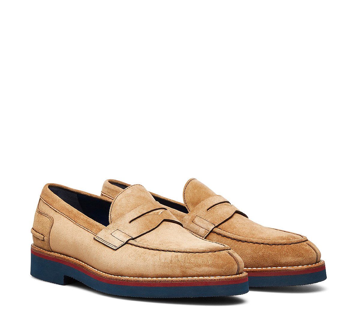 Sporty moccasins