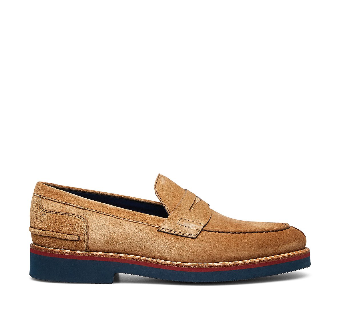 Sporty moccasins