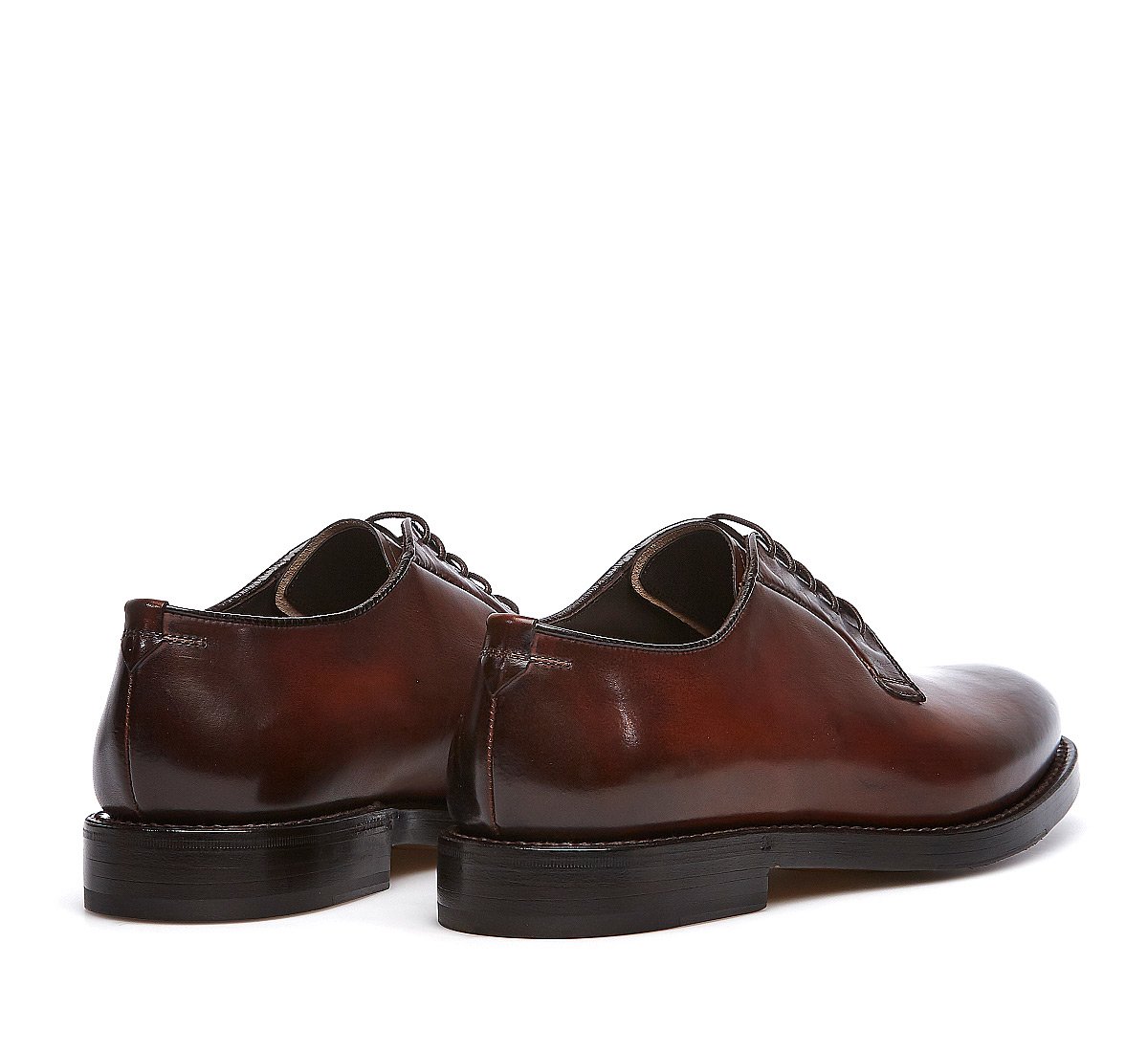 Goodyear Flex lace-ups in hand-buffed calf leather