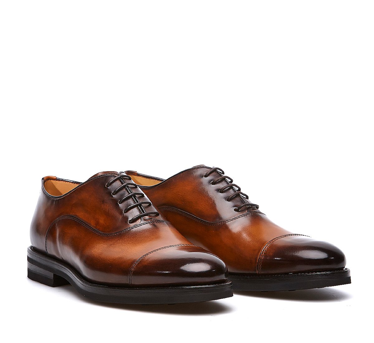 Fabi classic lace-ups in calfskin