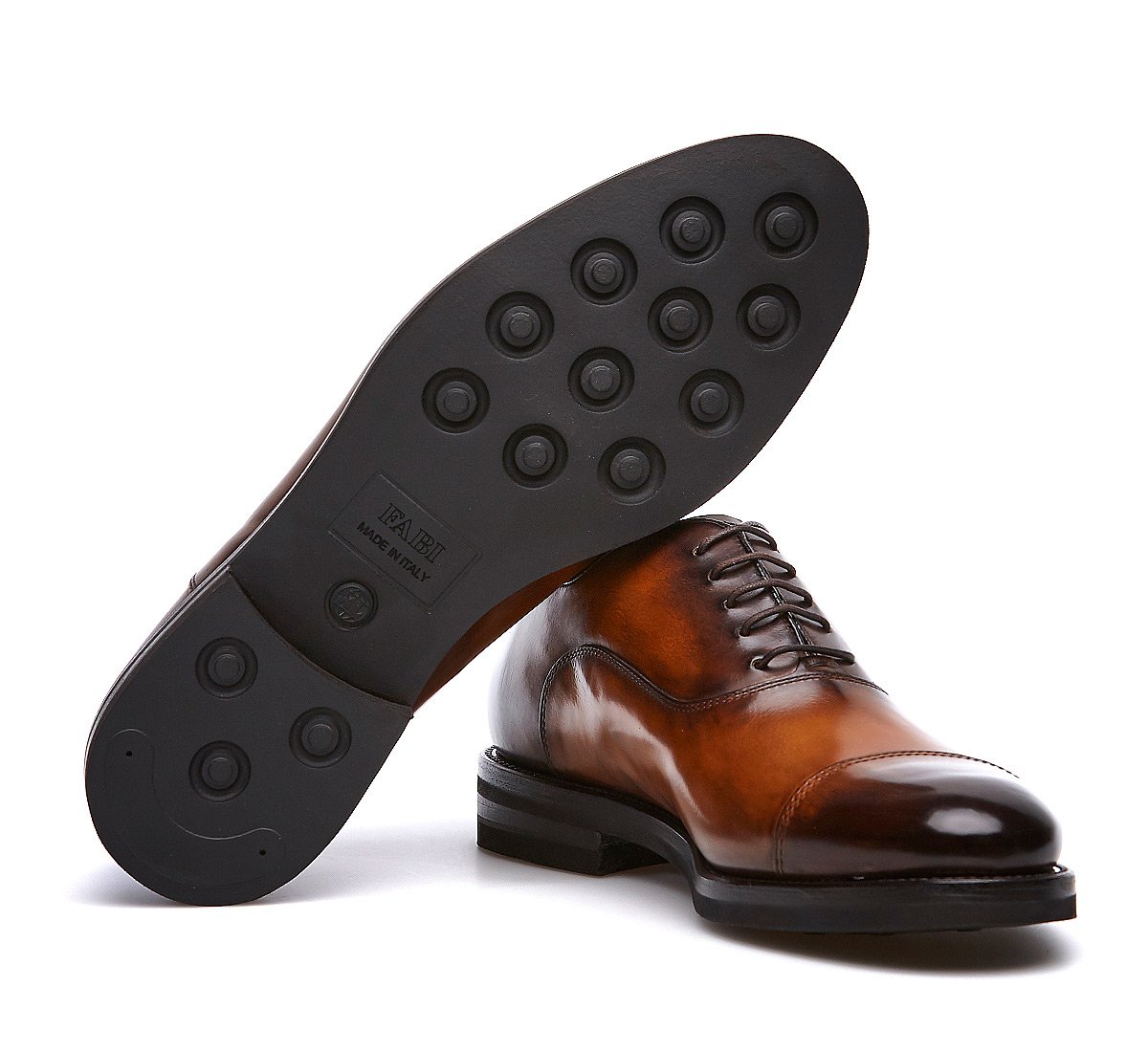 Fabi classic lace-ups in calfskin