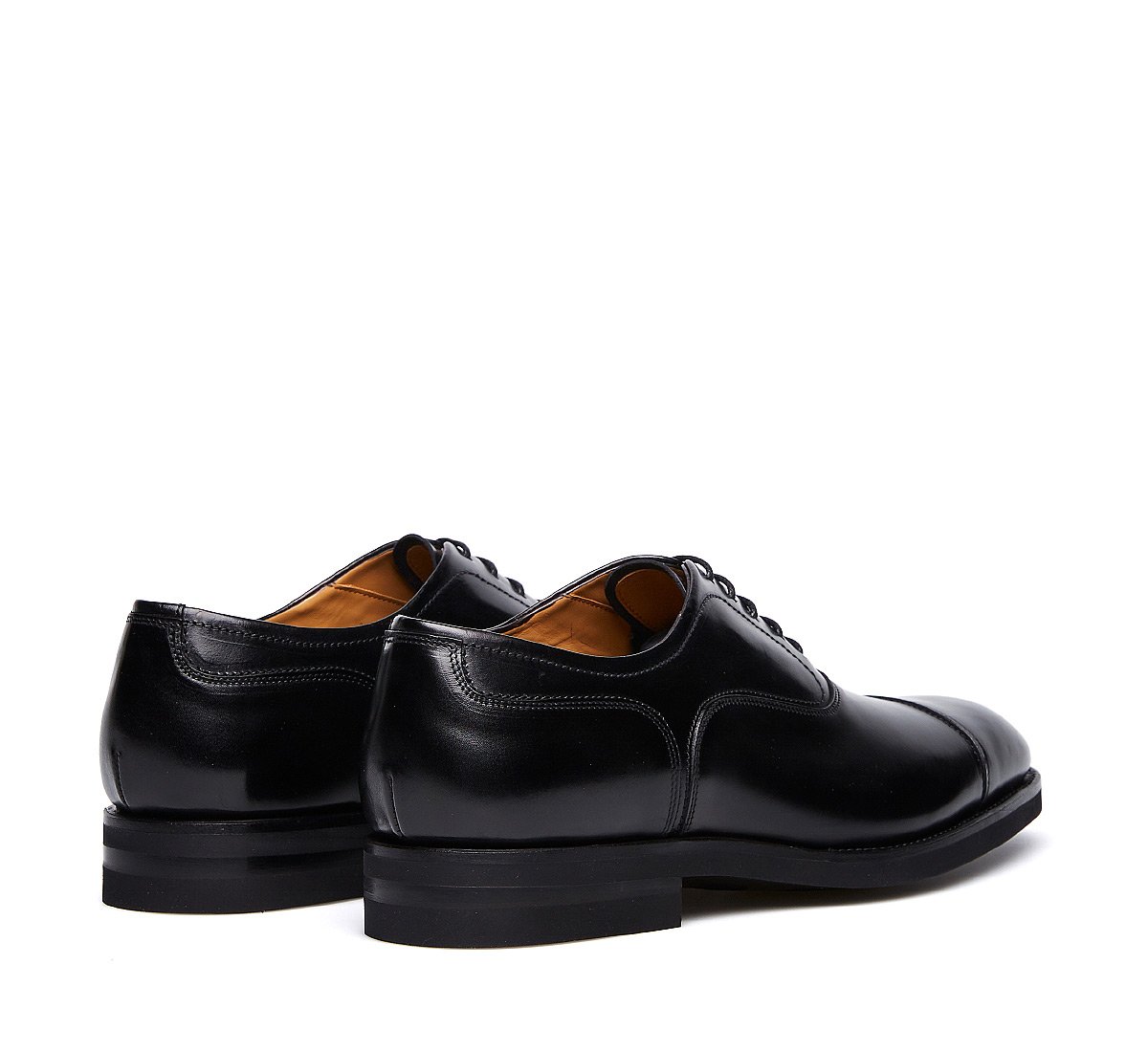 Exquisite calfskin lace-ups